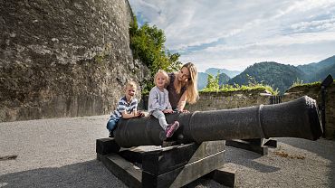 Familienführungen auf der Festung Kufstein